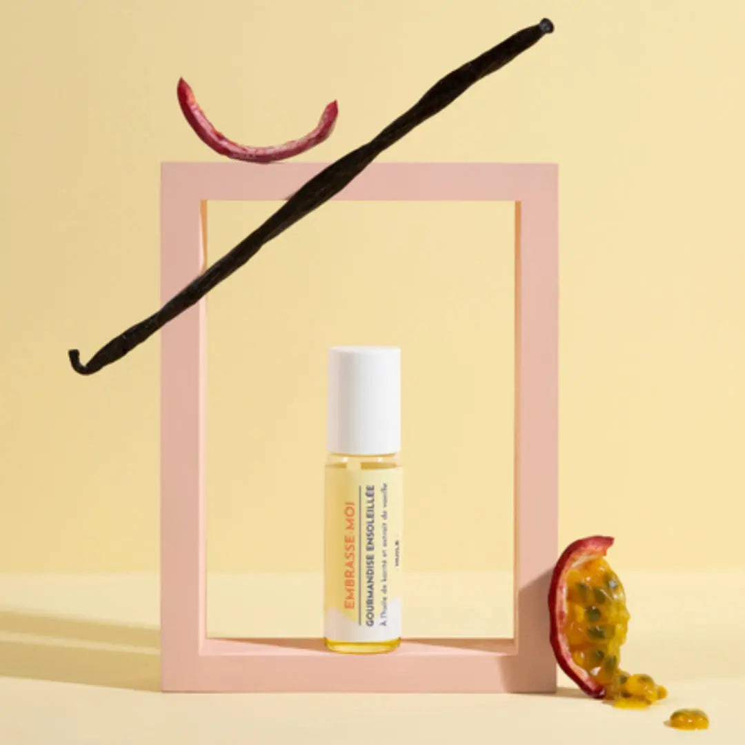 Huile à lèvres nourrissante parfum vanille tiaré LAO Care