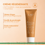 Bond Repair Creme von LAO Care in Reisegröße, PEPTICARE, Bio-Haselnuss und Ceramide